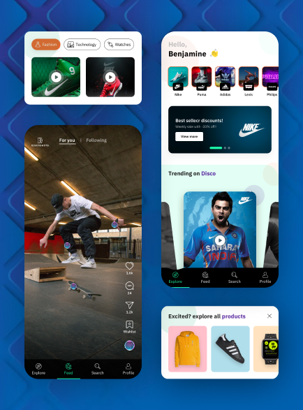 Disco ecommerce flutter app!