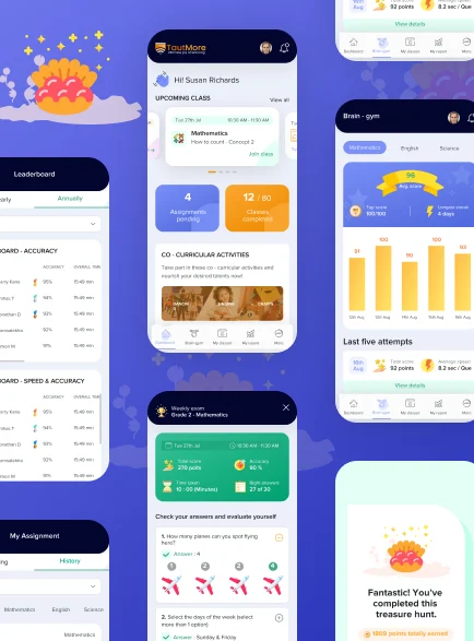 tautmore edtech flutter app!